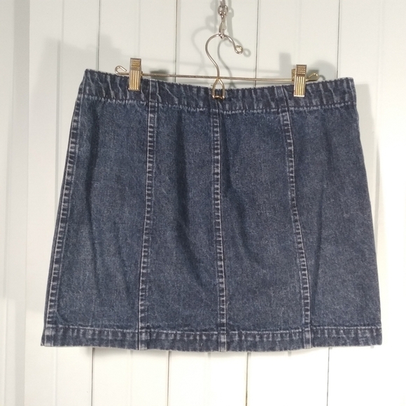 𝅺vintage polo jeans mini skirt - Picture 2 of 6